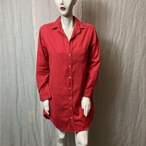 Frank & Eileen Mary Classic Button Down Shirt dress; Size: S